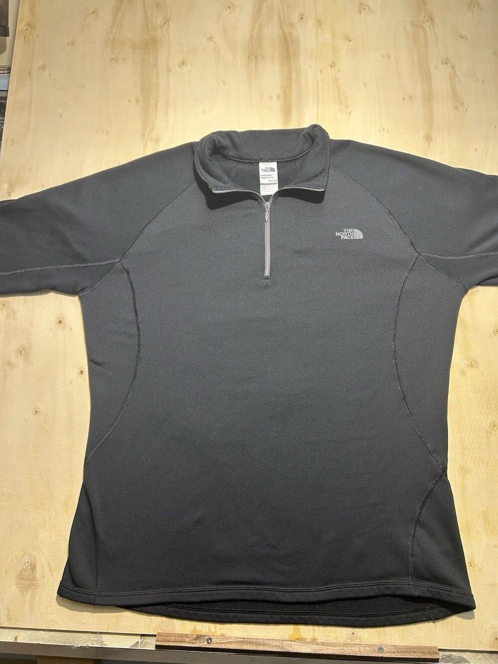 The North Face Men's Canyonlands 1/4 Zip Fleece Pullover Black XL used